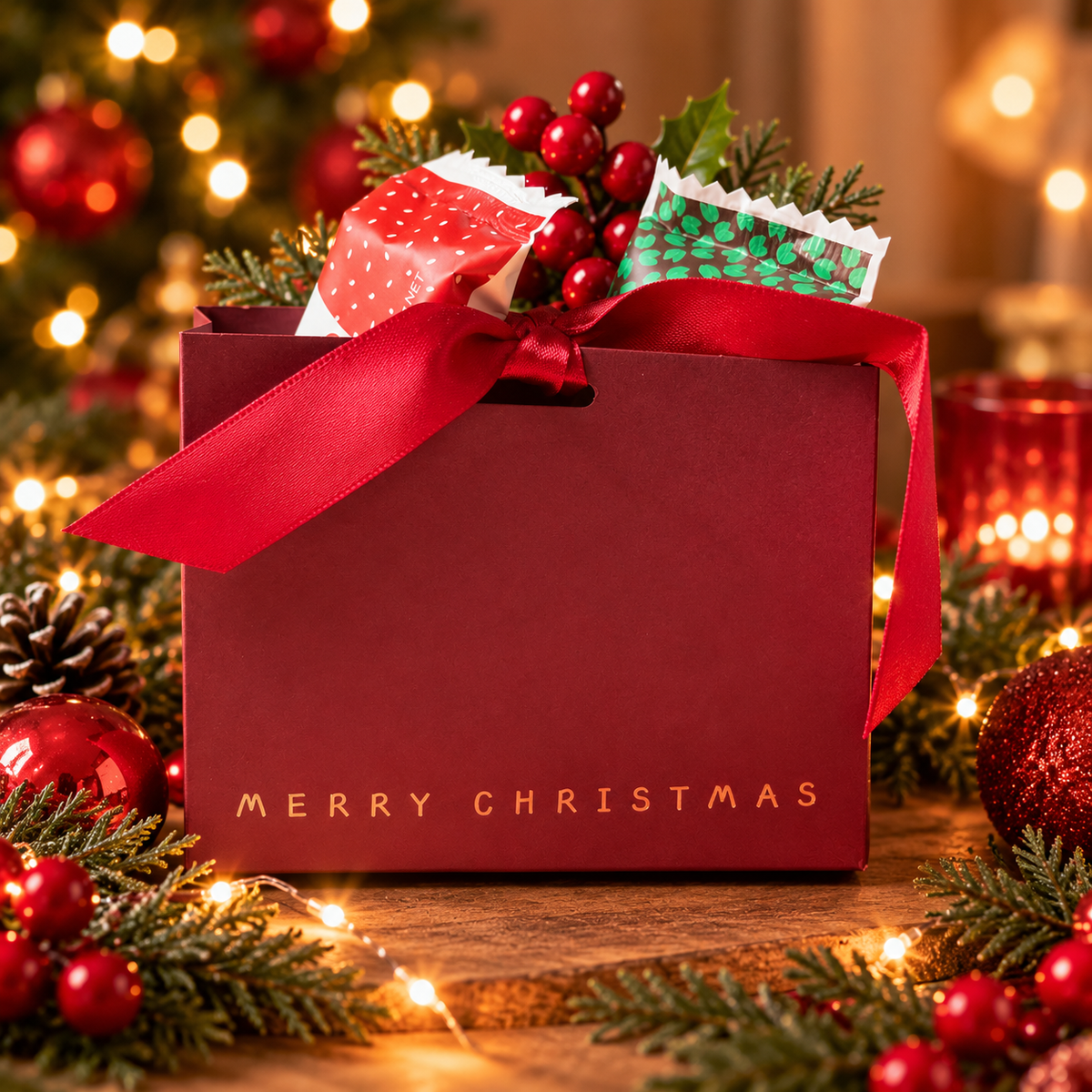 Mini Christmas Bags