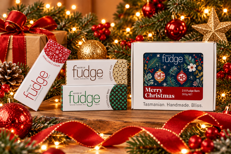 Christmas Gift Box - 3 Fudge Designer Pattern