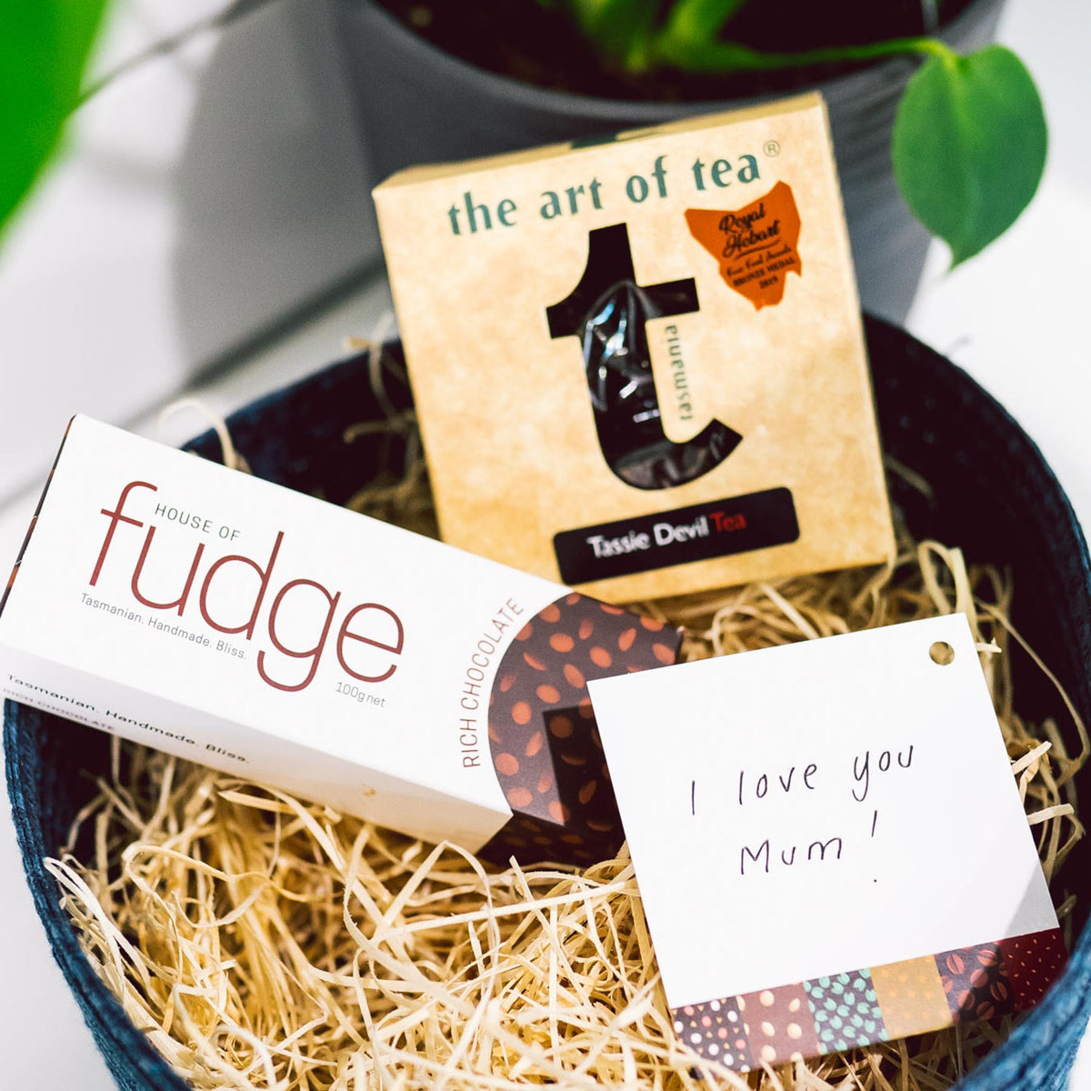 1 Fudge & 1 Tea Gift Pack | House of Fudge | Fudge Gift Box