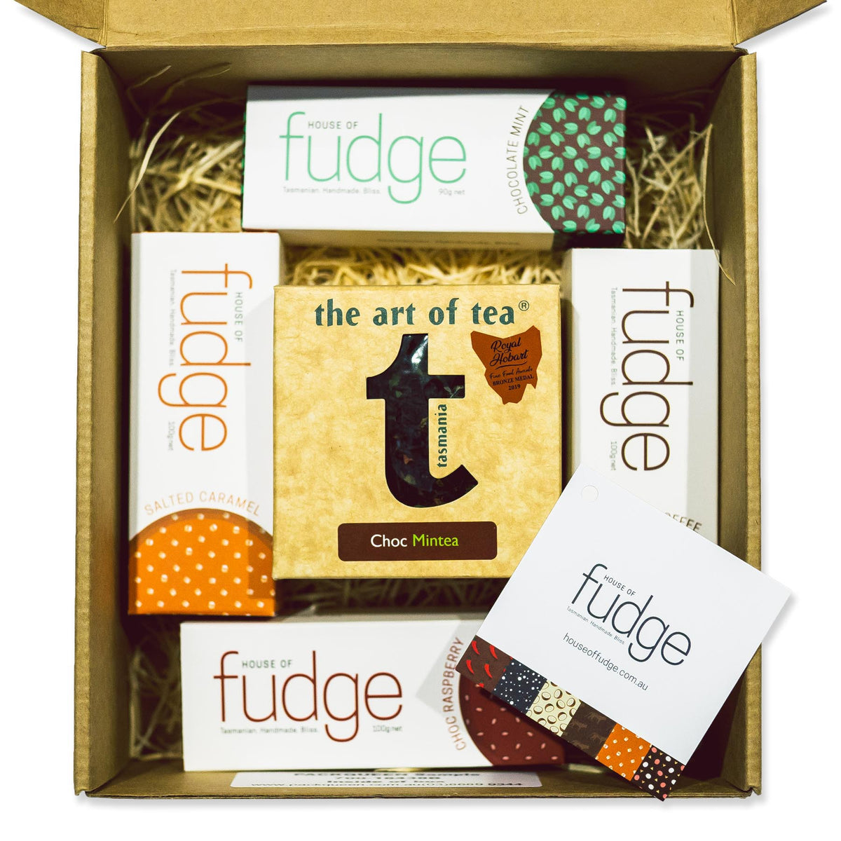 Gift Pack | 4 Fudges & 1 Tea