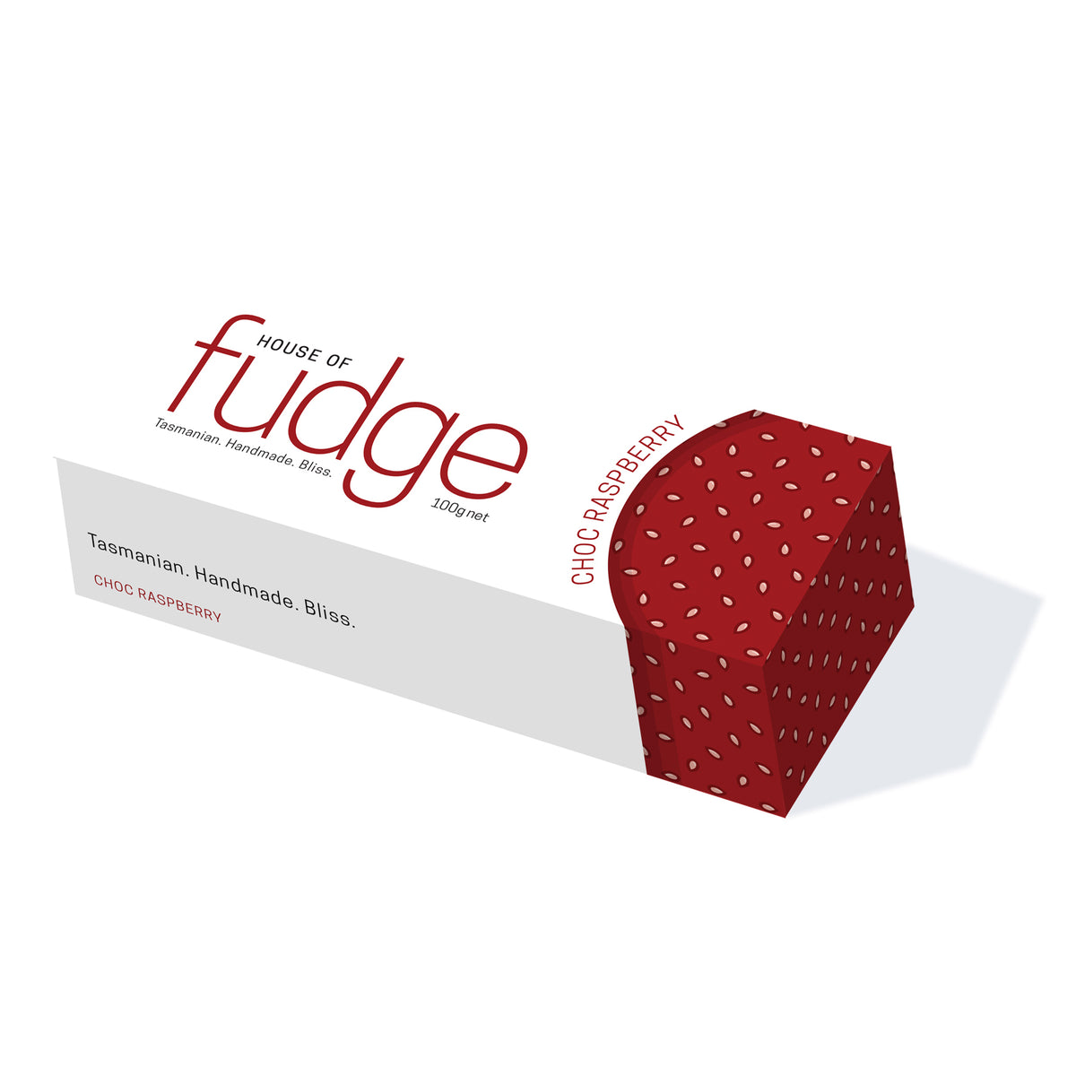 Chocolate Raspberry Fudge | House of Fudge | Gourmet Fudge